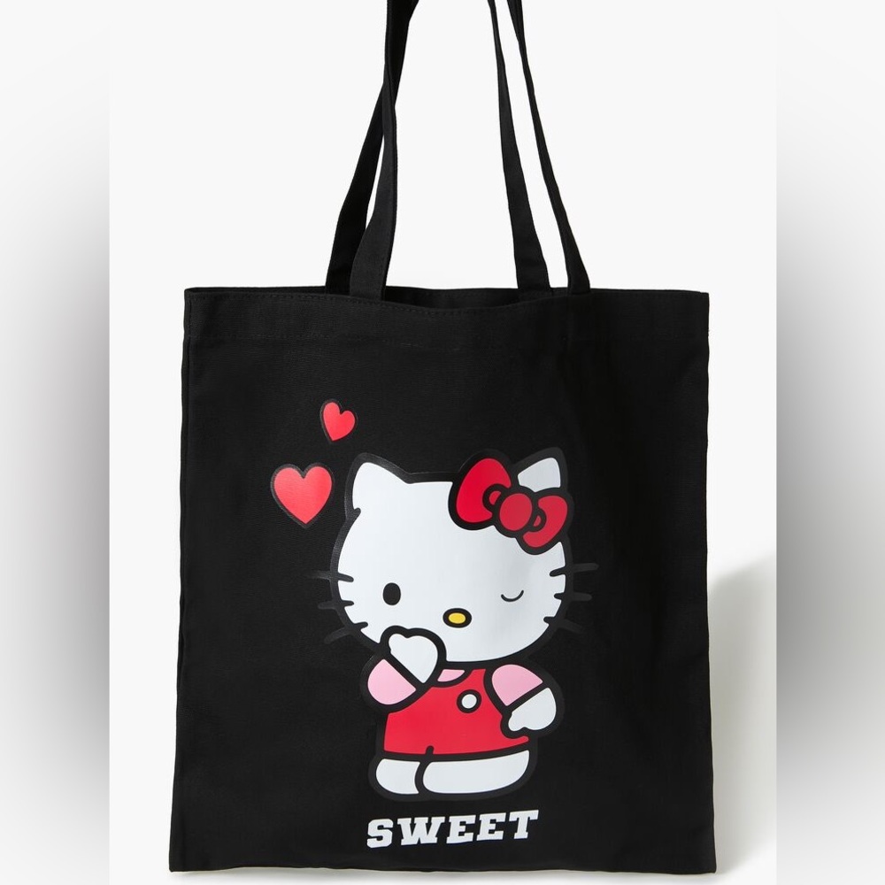Forever 21 Hello Kitty Graphic Tote Bag